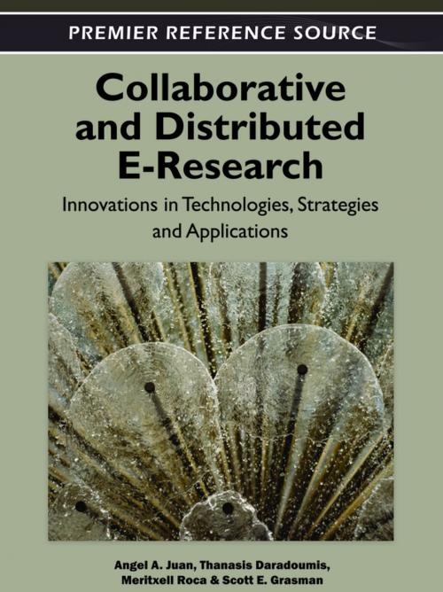 Cover of the book Collaborative and Distributed E-Research by , IGI Global