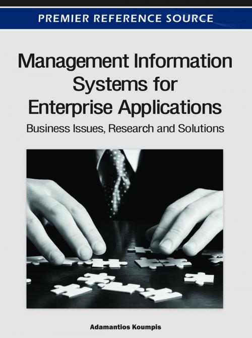 Cover of the book Management Information Systems for Enterprise Applications by Adamantios Koumpis, IGI Global