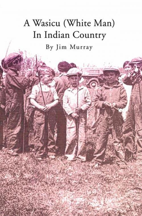 Cover of the book A Wasicu (White Man) in Indian Country by Jim Murray, Xlibris US