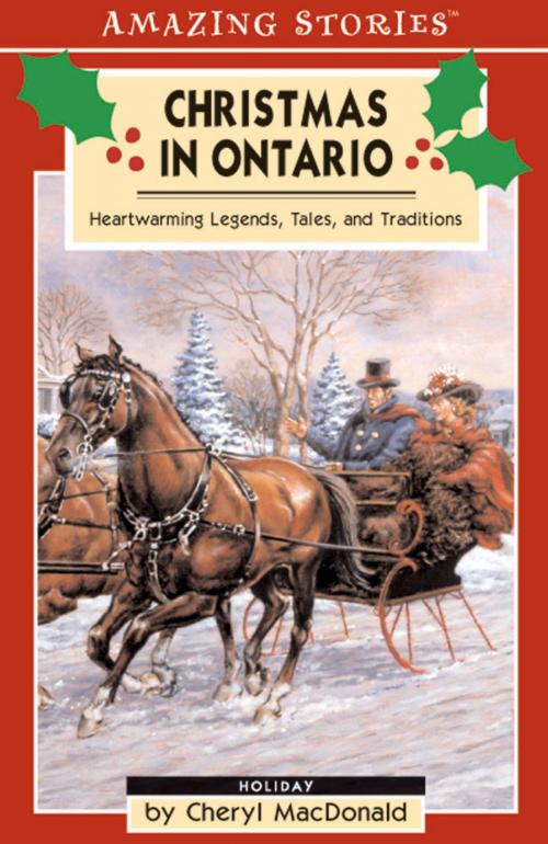 Cover of the book Christmas in Ontario by Cheryl MacDonald, James Lorimer & Company Ltd., Publishers