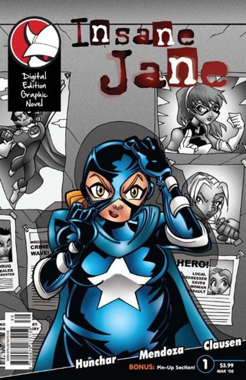 Cover of the book Insane Jane-Graphic Novel by Darren G. Davis, Devil's Due Digital