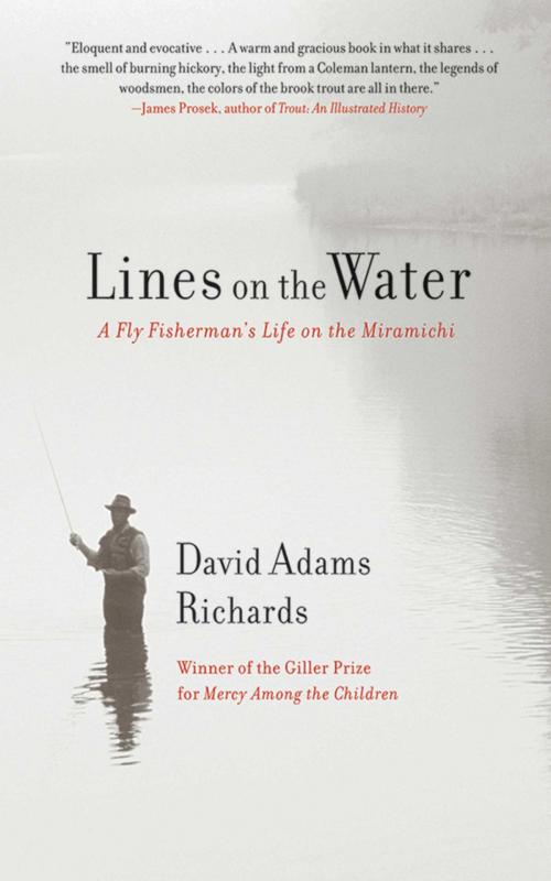Cover of the book Lines on the Water by David Adams Richards, Skyhorse