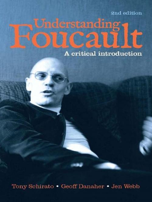 Cover of the book Understanding Foucault: A critical introduction by Tony Schirato, Geoff Danaher and Jen Webb, Allen & Unwin