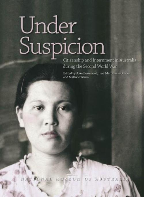 Cover of the book Under Suspicion: Internment in Australia by John Beaumont, National Museum Australia
