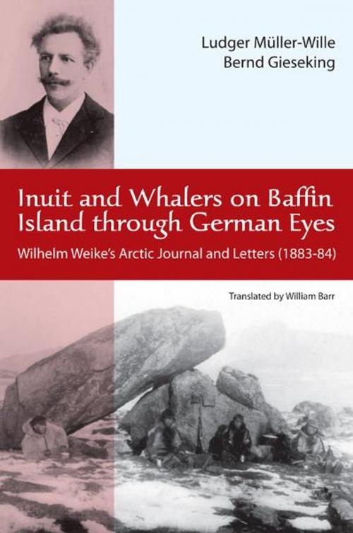 Cover of the book Inuit and Whalers on Baffin Island Through German Eyes by , Baraka Books