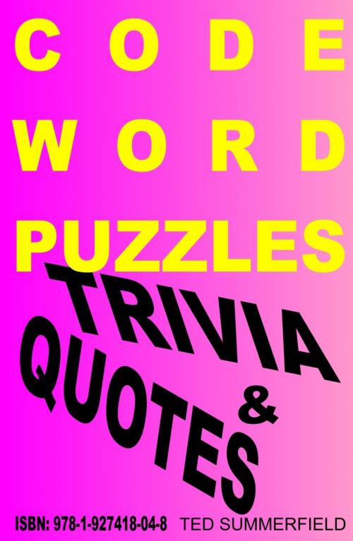 Cover of the book Code Word Puzzles by Ted Summerfield, Ted Summerfield