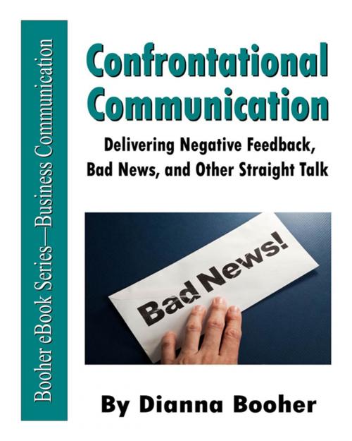 Cover of the book Confrontational Communication by Dianna Booher, Booher Research Institute