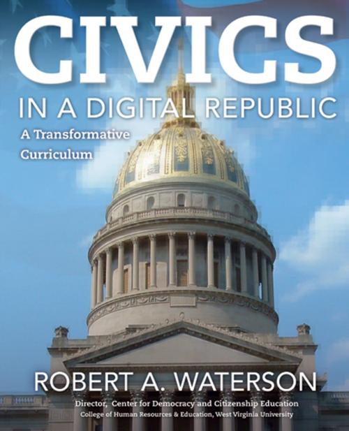 Cover of the book Civics in a Digital Republic by Robert A. Waterson, West Virginia University Press