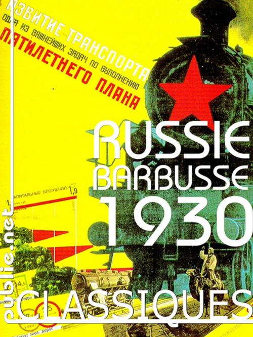 Cover of the book Russie by Henri Barbusse, publie.net