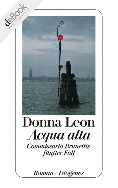 Cover of the book Acqua alta by Donna Leon, Diogenes