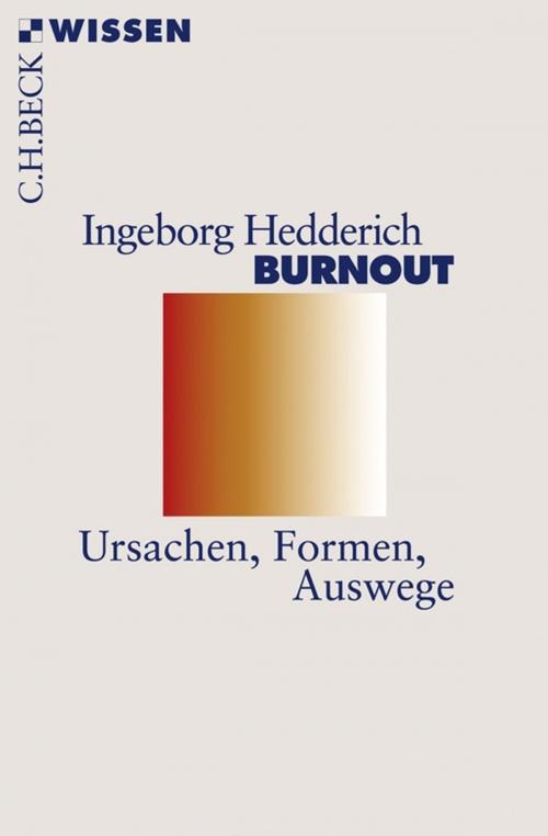 Cover of the book Burnout by Ingeborg Hedderich, C.H.Beck
