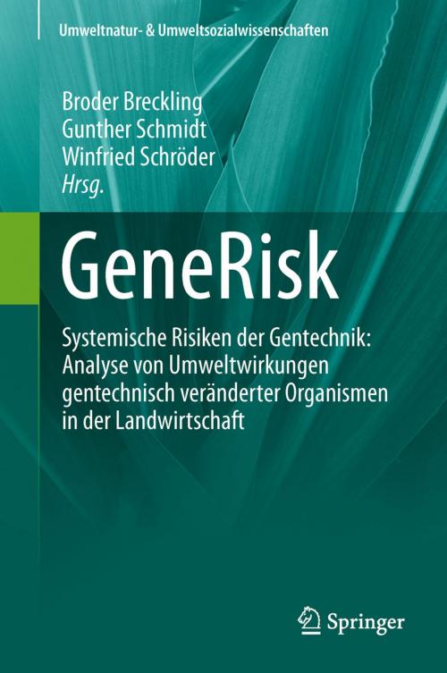 Cover of the book GeneRisk by , Springer Berlin Heidelberg
