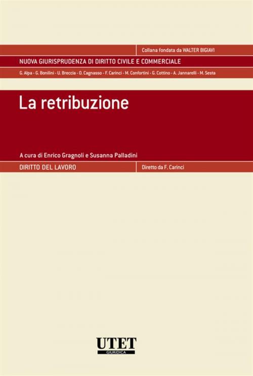Cover of the book La retribuzione by Enrico Gragnoli, Susanna Palladini, Utet Giuridica