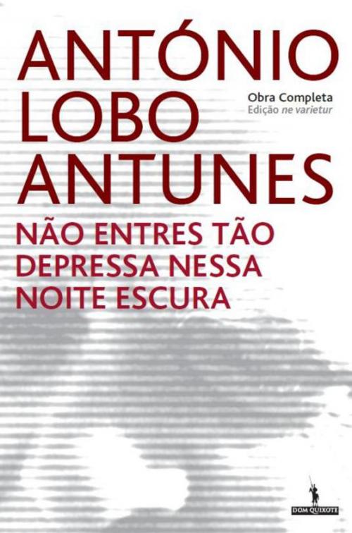Cover of the book Não Entres Tão Depressa Nessa Noite Escura by ANTÓNIO LOBO ANTUNES, D. QUIXOTE