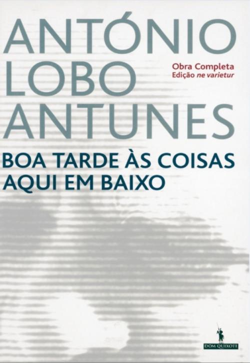 Cover of the book Boa Tarde às Coisas Aqui em Baixo by ANTÓNIO LOBO ANTUNES, D. QUIXOTE