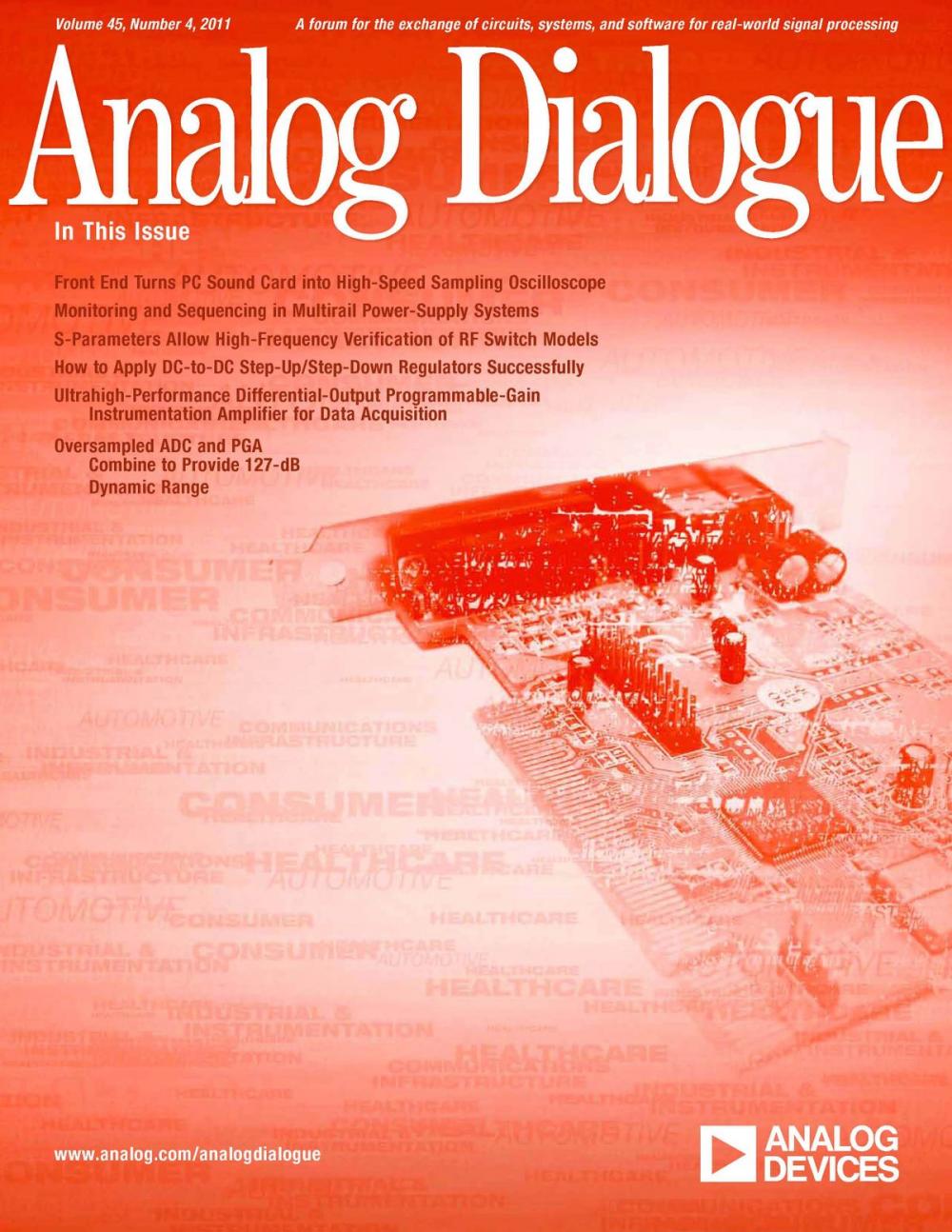 Big bigCover of Analog Dialogue, Volume 45, Number 4