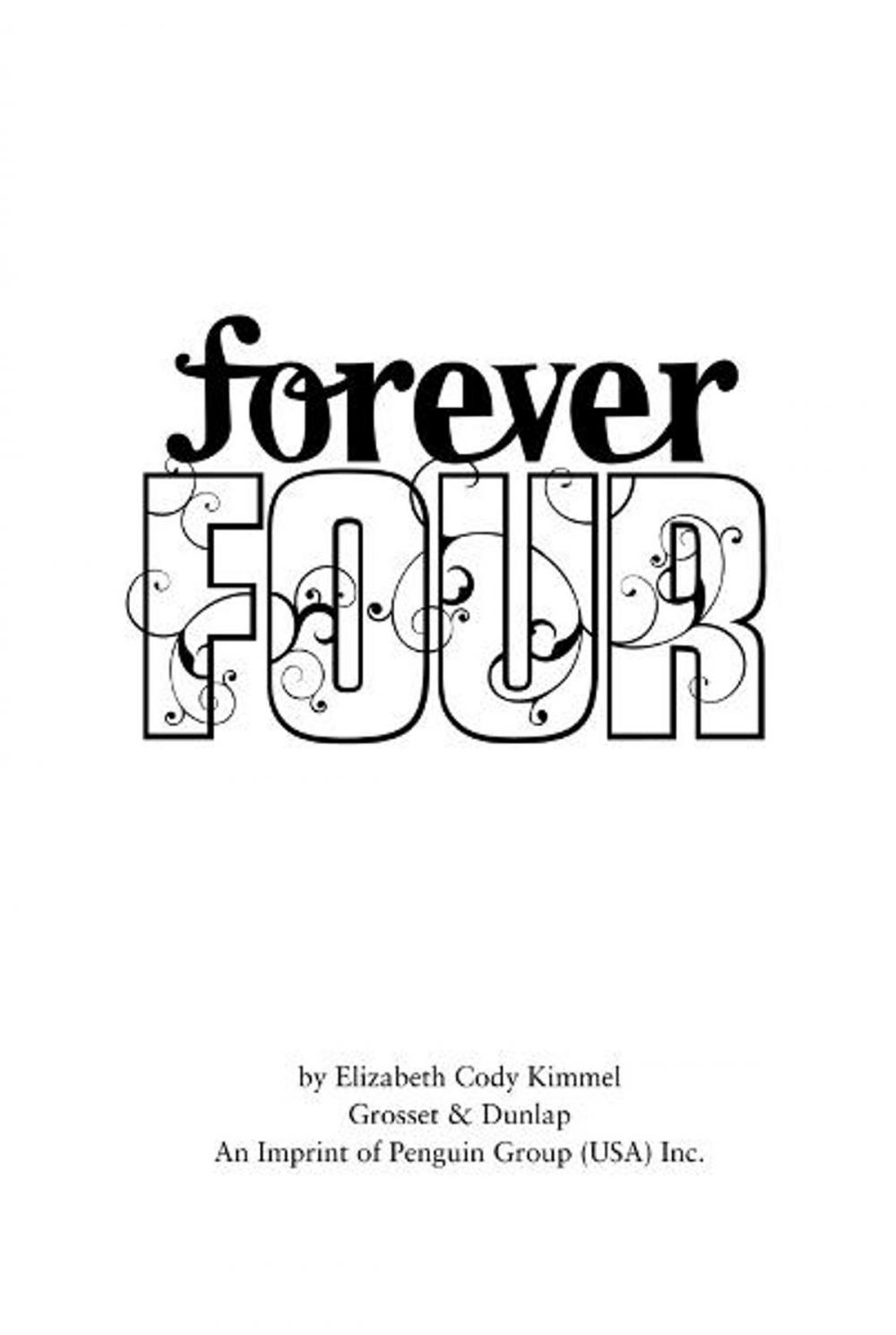 Big bigCover of #1 Forever Four