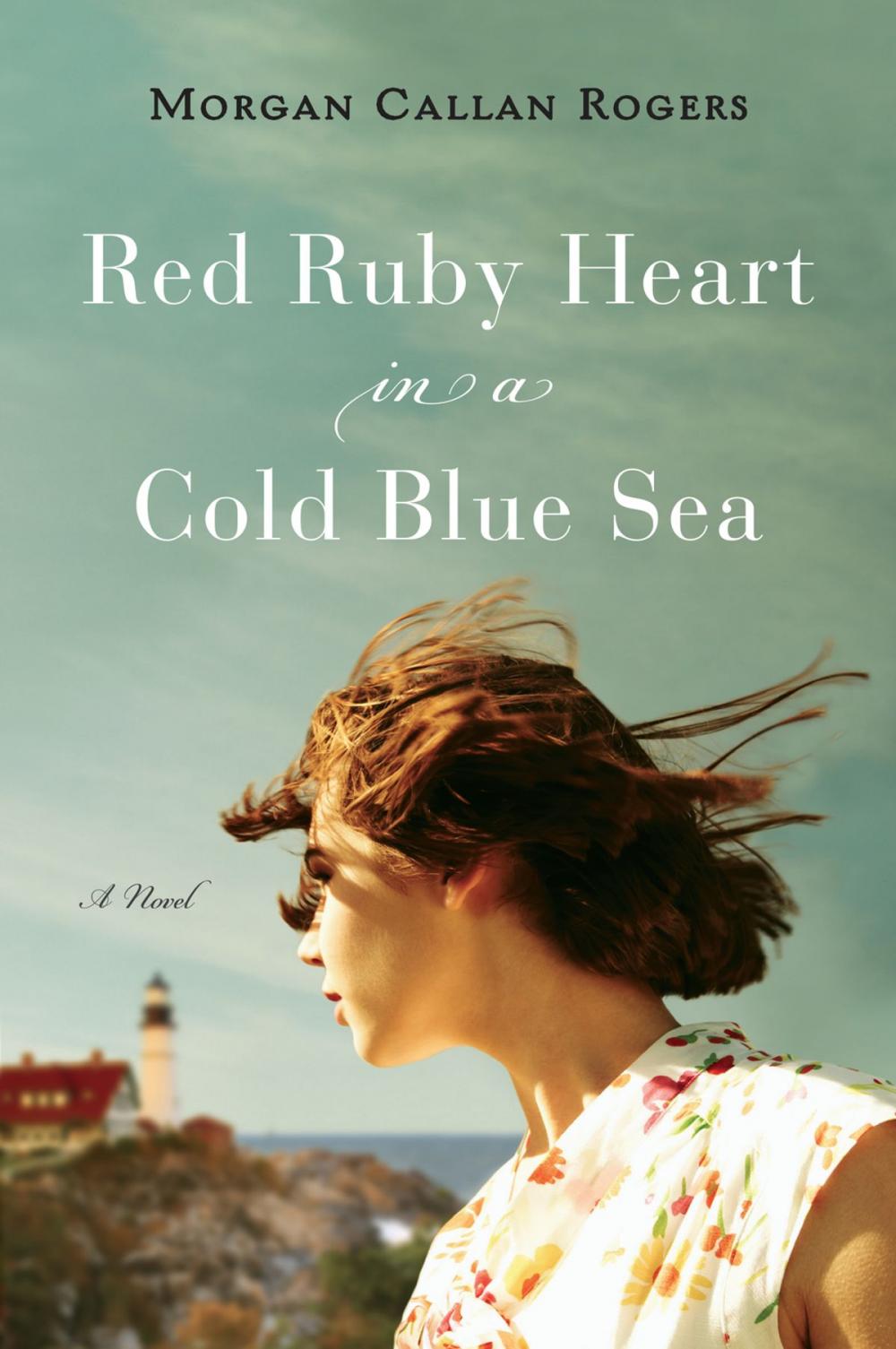 Big bigCover of Red Ruby Heart in a Cold Blue Sea