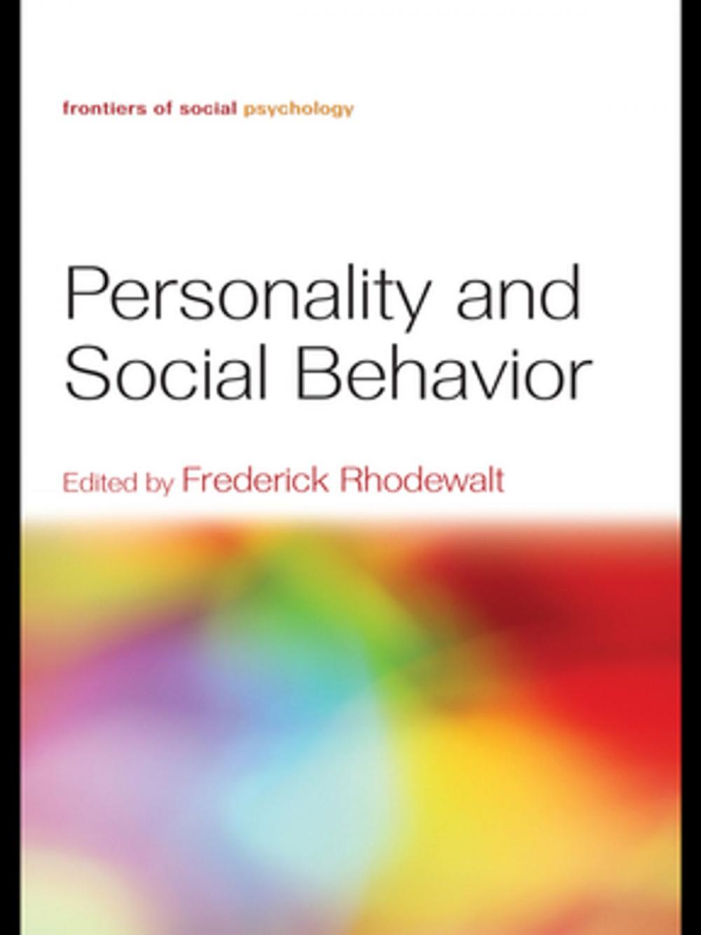 Big bigCover of Personality and Social Behavior