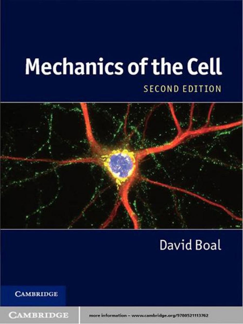 Big bigCover of Mechanics of the Cell