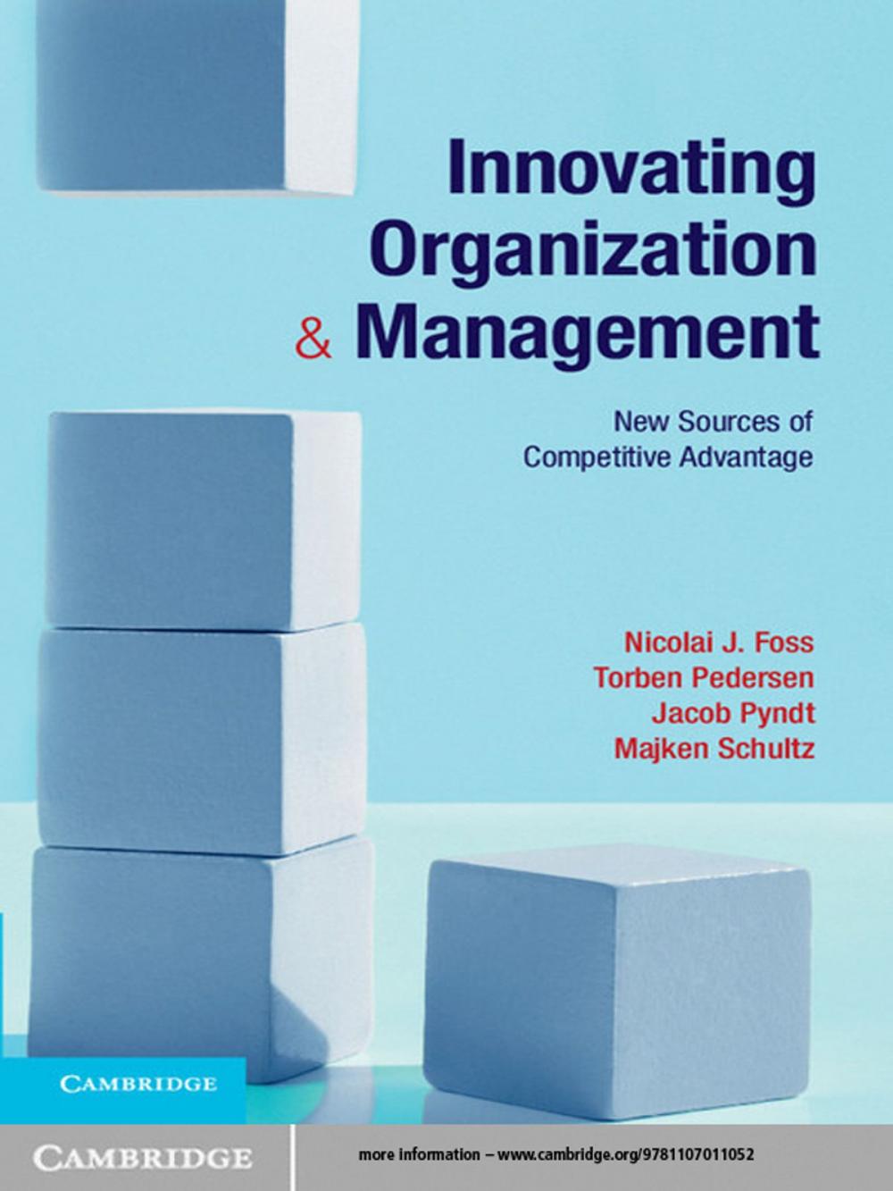 Big bigCover of Innovating Organization and Management