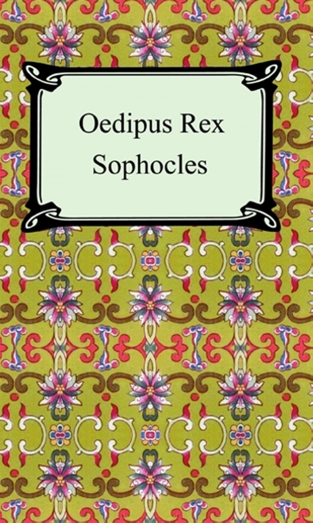 Big bigCover of Oedipus Rex (Oedipus the King)