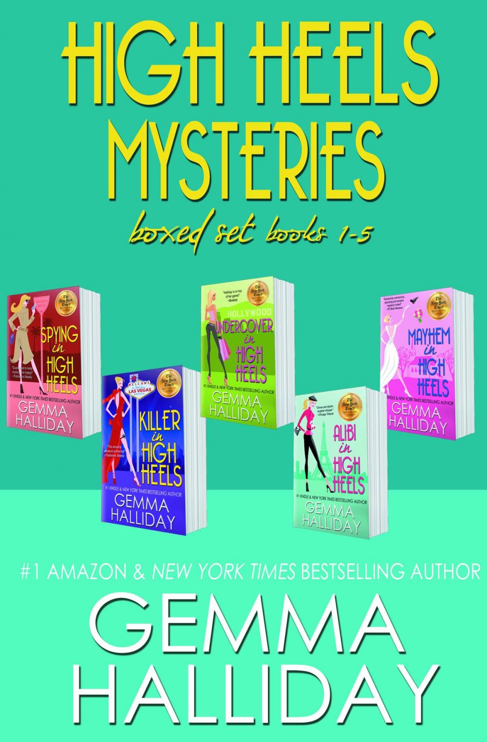 Big bigCover of High Heels Mysteries Boxed Set (Books 1-5)