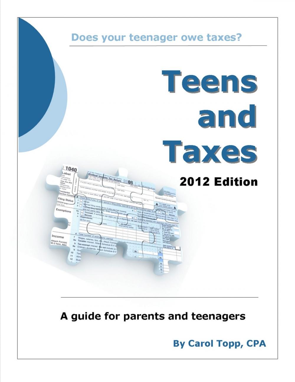 Big bigCover of Teens and Taxes
