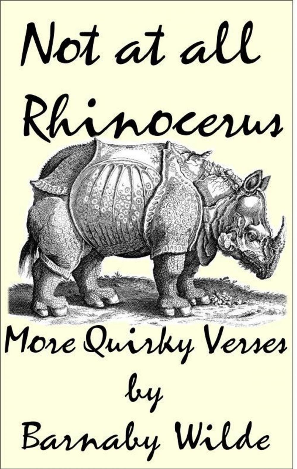 Big bigCover of Not at all Rhinocerus
