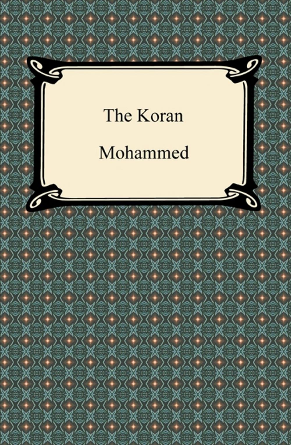 Big bigCover of The Koran (Qur'an)