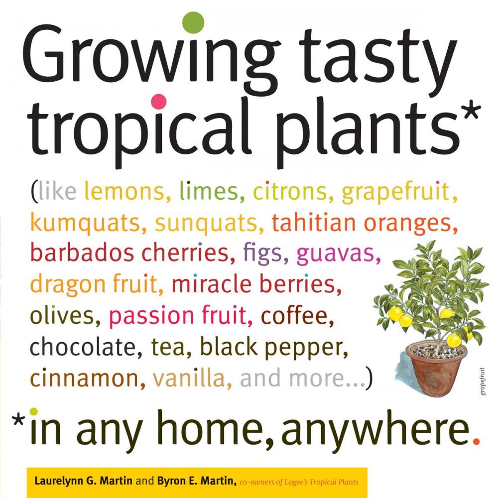 Big bigCover of Growing Tasty Tropical Plants in Any Home, Anywhere