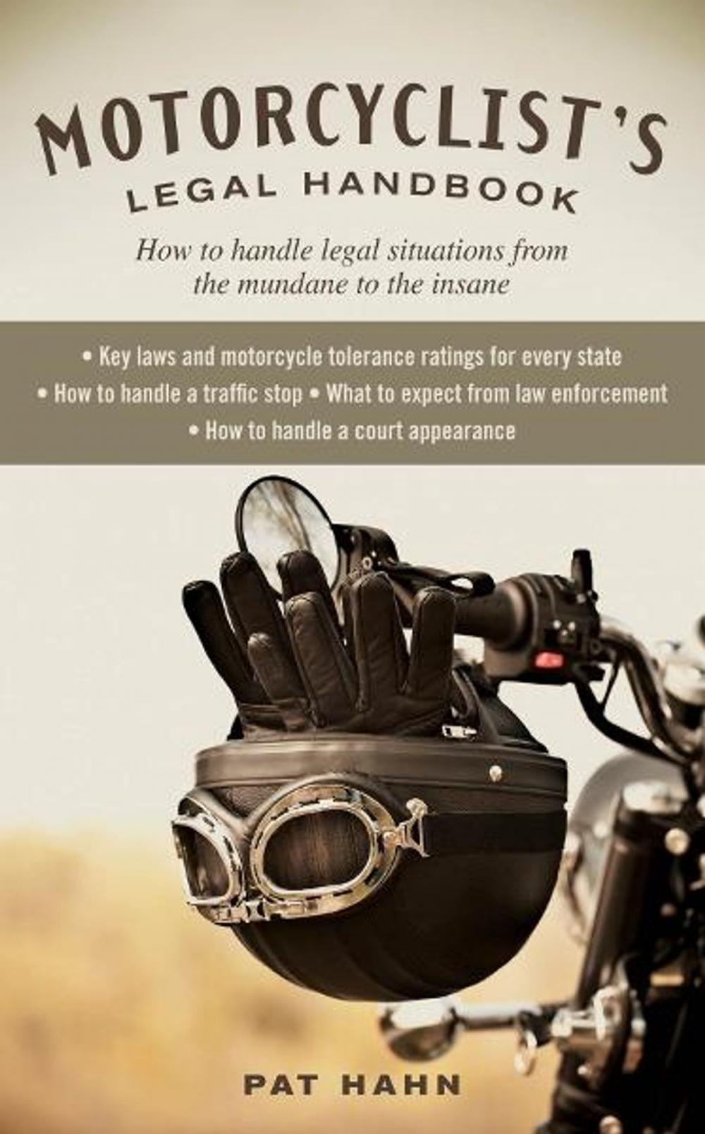 Big bigCover of Motorcyclist's Legal Handbook