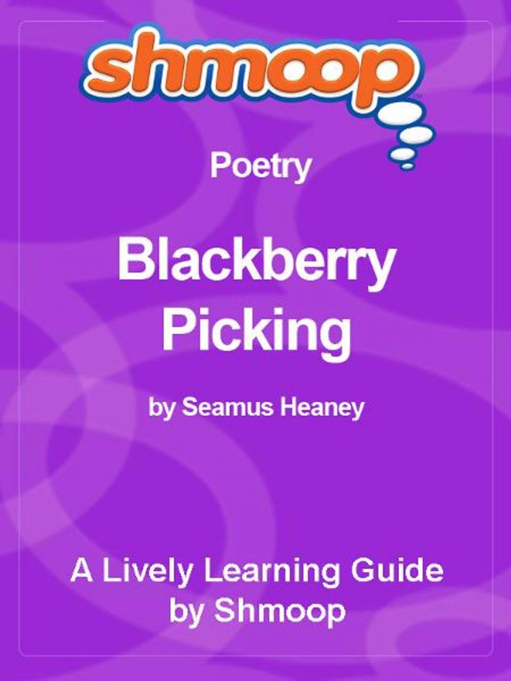 Big bigCover of Shmoop Poetry Guide: Big Poppy