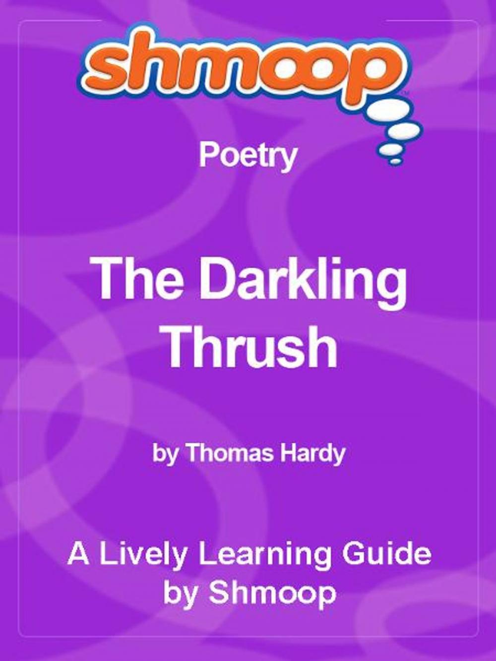 Big bigCover of Shmoop Poetry Guide: The Computation