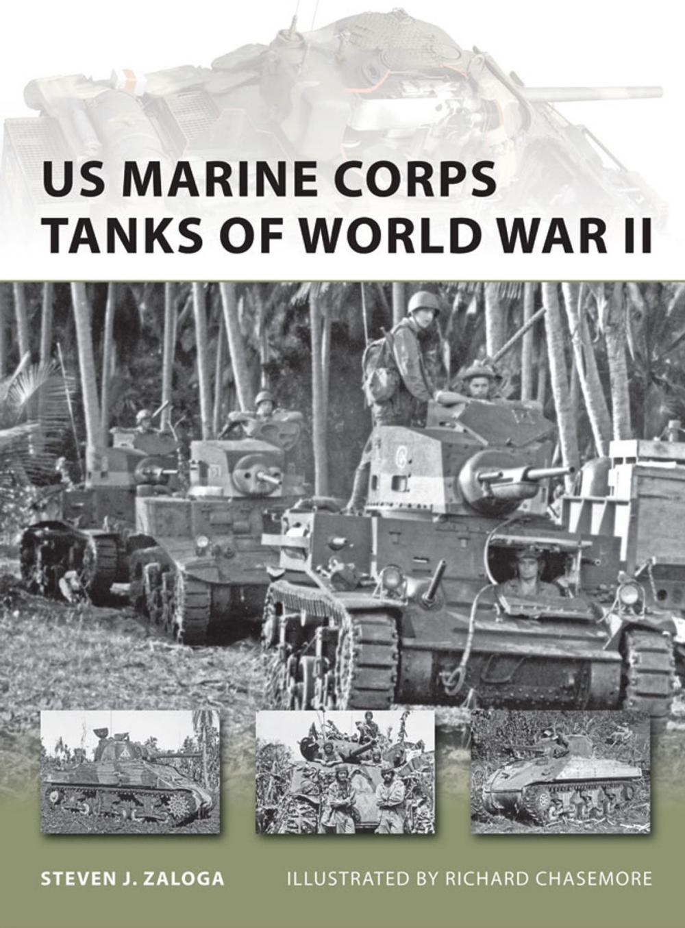 Big bigCover of US Marine Corps Tanks of World War II
