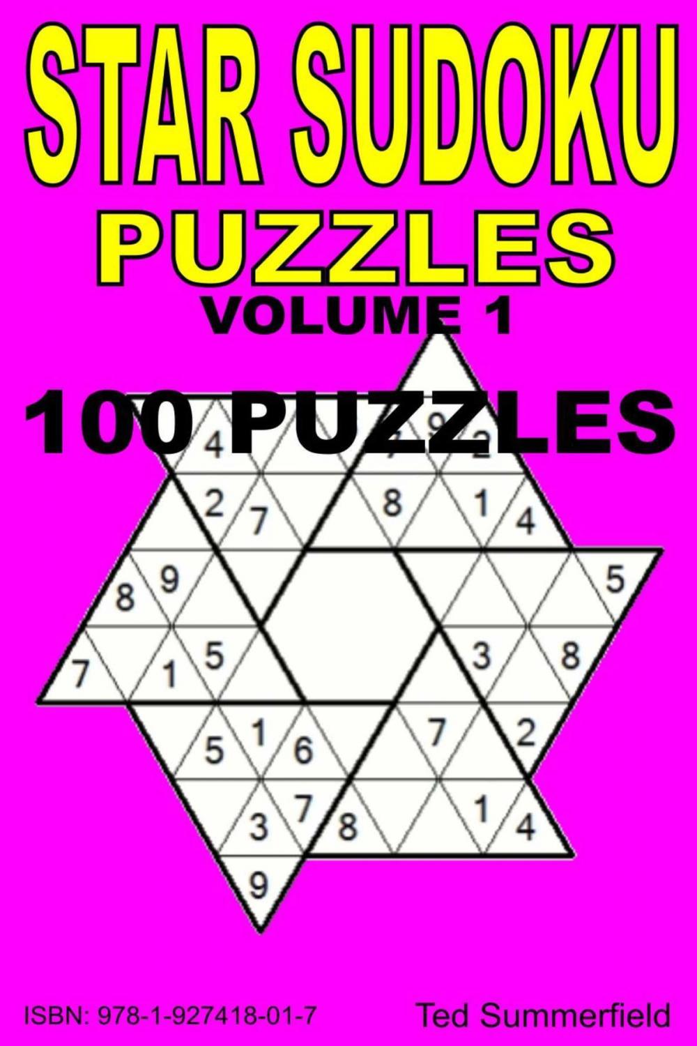 Big bigCover of Star Sudoku Puzzles. Volume 1.