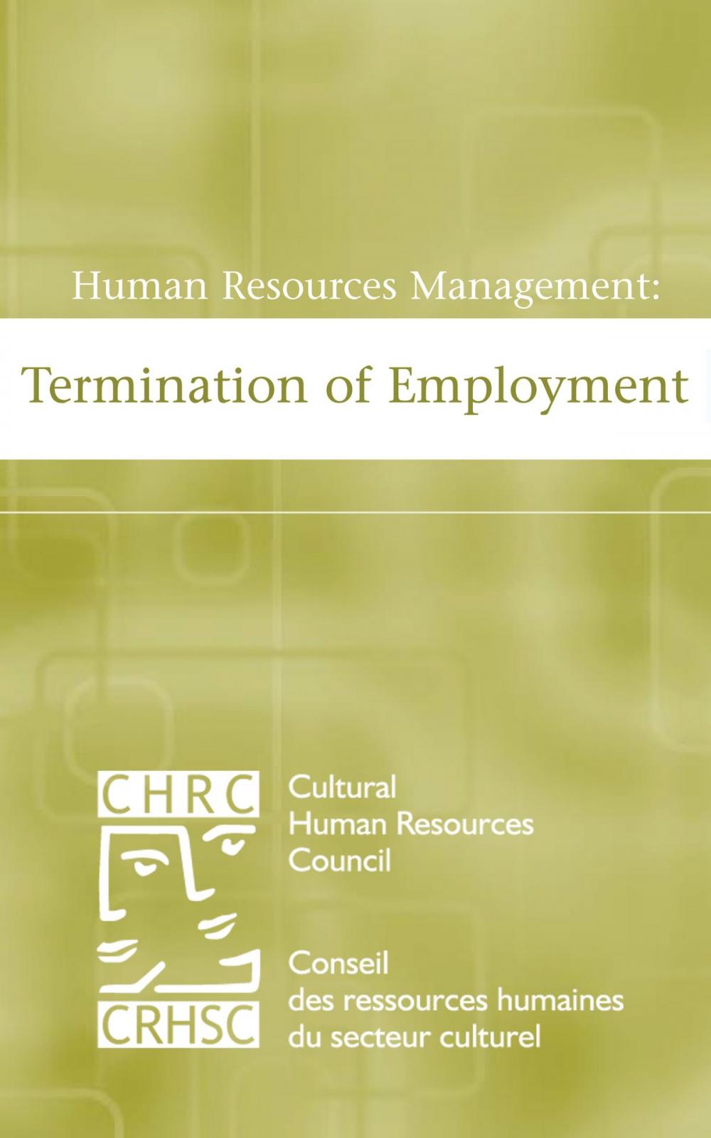 Big bigCover of Human Resources Management: Termination of Employment