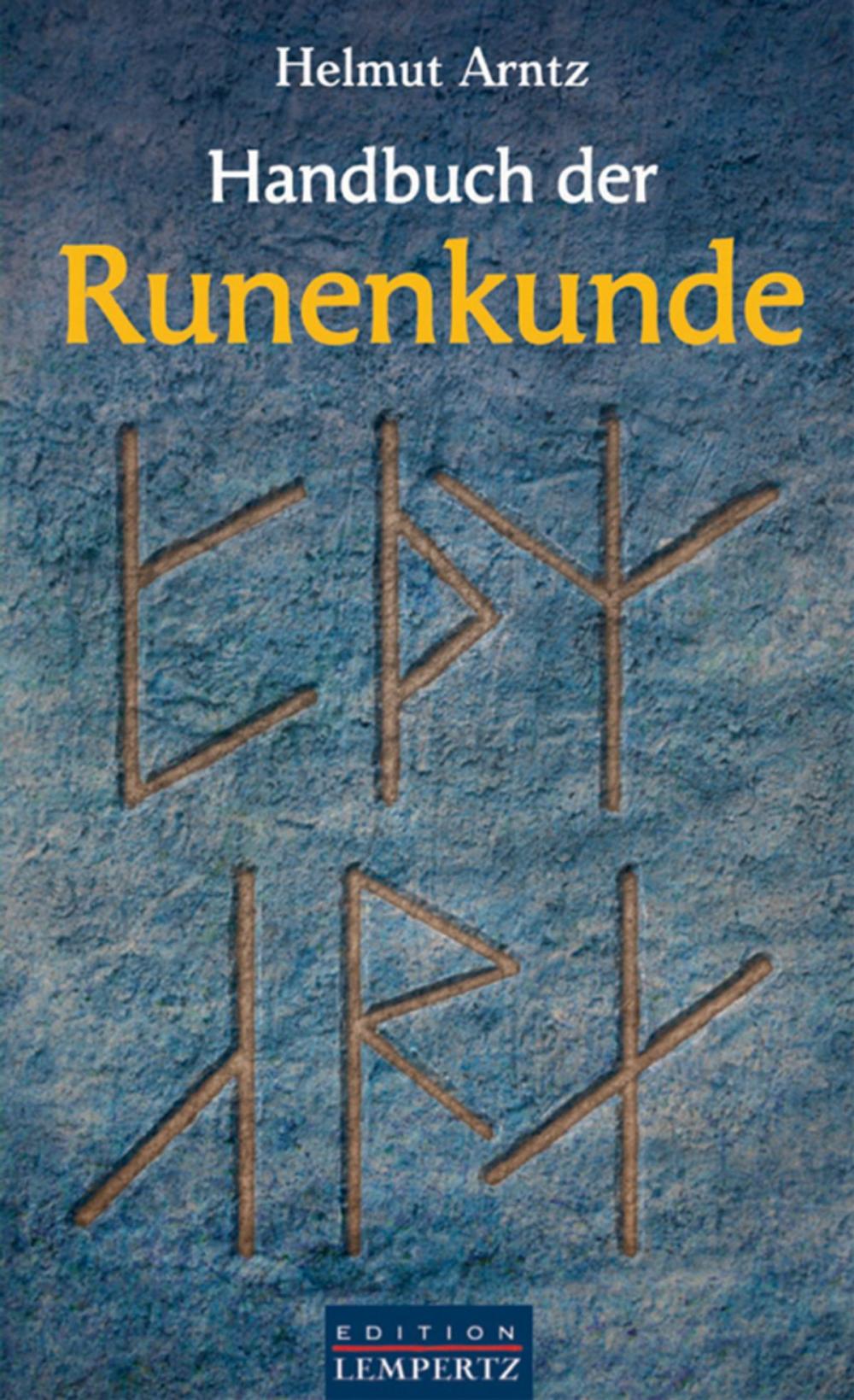 Big bigCover of Handbuch der Runenkunde