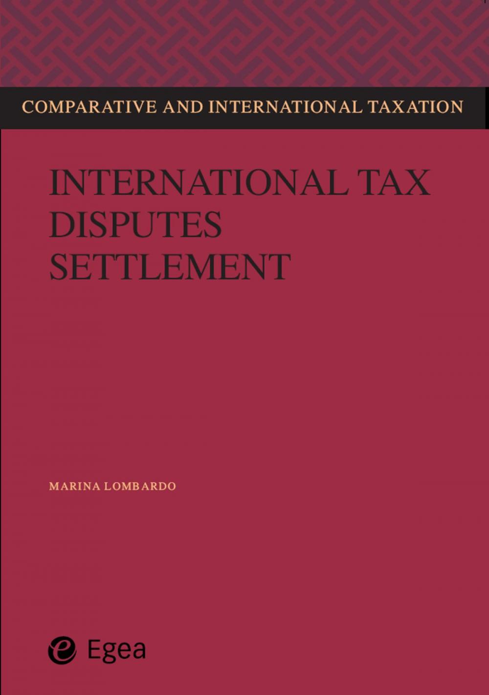Big bigCover of International tax disputes settlement