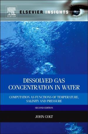 Cover of the book Dissolved Gas Concentration in Water by Uwe Rudolph