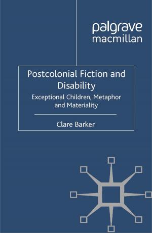 Book cover of Postcolonial Fiction and Disability