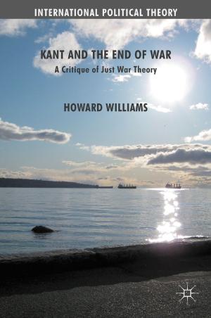 Book cover of Kant and the End of War