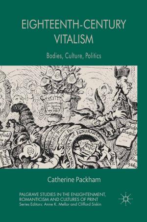 Cover of the book Eighteenth-Century Vitalism by Jennie Bristow