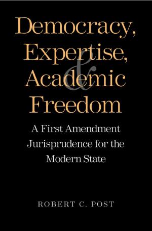Book cover of Democracy, Expertise, and Academic Freedom: A First Amendment Jurisprudence for the Modern State