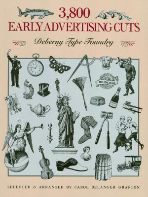 Cover of the book 3,800 Early Advertising Cuts by Honoré de Balzac
