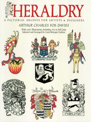 Cover of the book Heraldry: A Pictorial Archive for Artists and Designers by Charles R. MacCluer