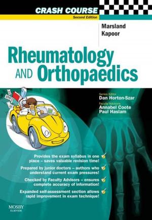 Cover of the book Crash CoursE Rheumatology and Orthopaedics E-Book by Susan K. Grove, PhD, RN, ANP-BC, GNP-BC, Daisha J. Cipher, PhD