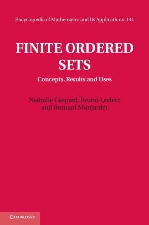Cover of the book Finite Ordered Sets by Mypinder S. Sekhon, Donald E. Griesdale
