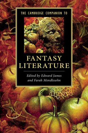 Cover of the book The Cambridge Companion to Fantasy Literature by Adrian Gregory