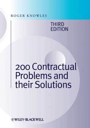 Cover of the book 200 Contractual Problems and their Solutions by CCPS (Center for Chemical Process Safety)